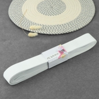 Резинка вязаная, 40 мм, 10 &plusmn; 0,5 м, цвет белый