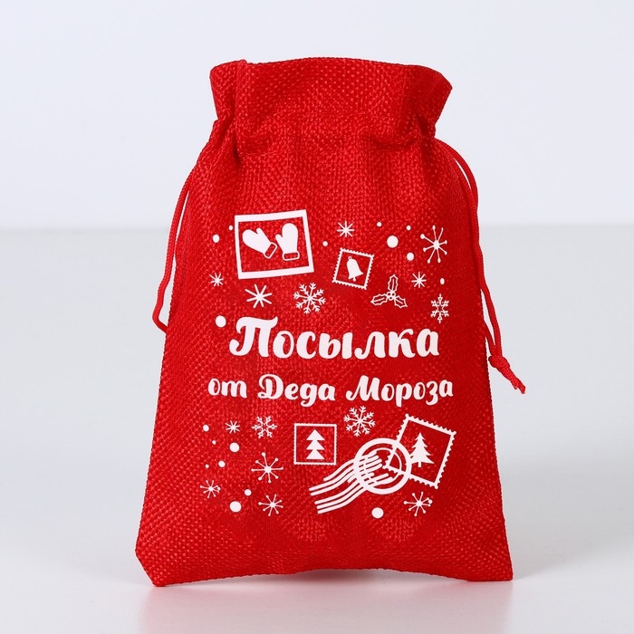 Мешок с термонаклейкой &laquo;С любовью&raquo;, 16 х 24 см +/- 1.5 см, Новый год