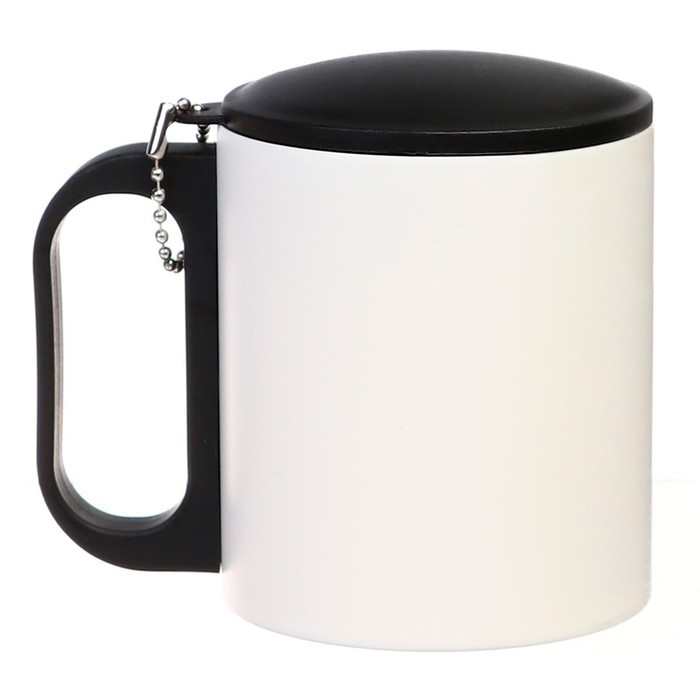 Термокружка, 180 мл, Туризм Термокружка, 180 мл, Туризм "Мастер К", сохраняет тепло 2 ч, 8.5 х 6.8 см, белая