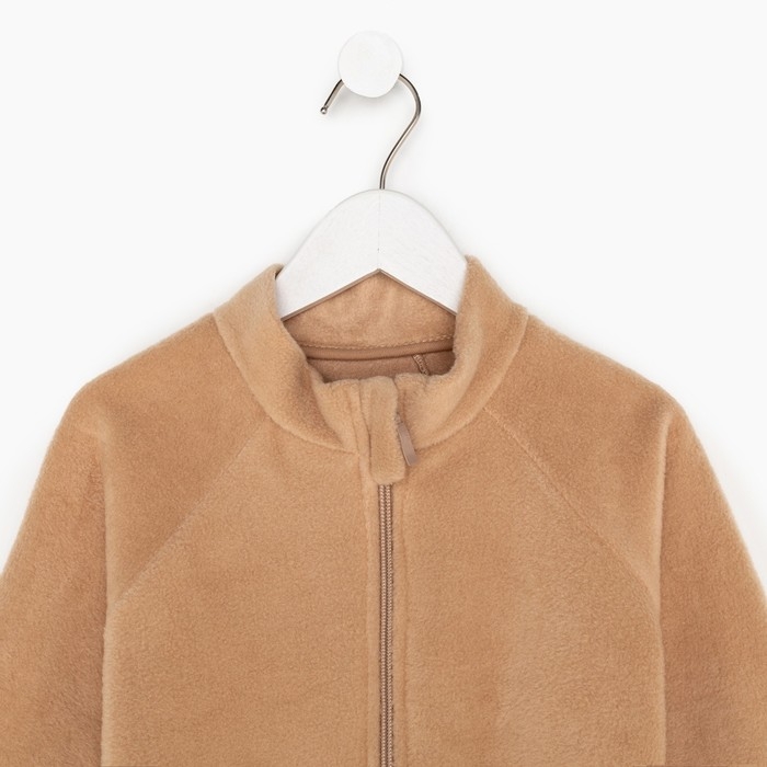 Комбинезон детский, цвет бежевый, рост 80-86 см