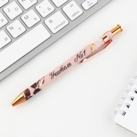 Ручка пластиковая автоматическая «Учителю: Мудрый учитель», шариковая 7.0 мм, синяя паста Ручка пластиковая автоматическая «Учителю: Мудрый учитель», шариковая 7.0 мм, синяя паста