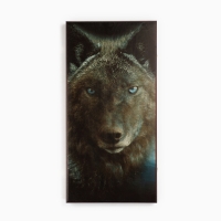 Нарды деревянные большие, с шашками "Волк", настольная игра, 60 х 60 см Нарды деревянные большие, с шашками "Волк", настольная игра, 60 х 60 см