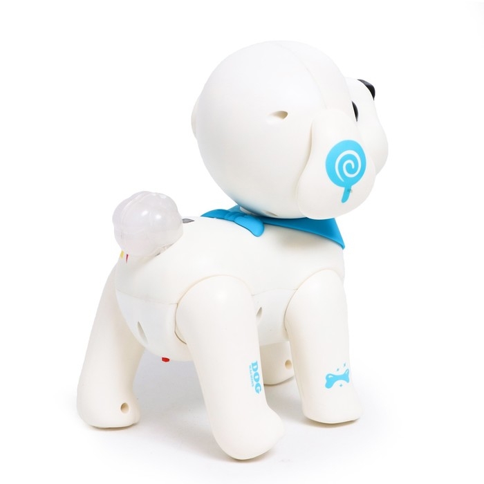 Робот собака &laquo;Мой дружок&raquo; IQ BOT, на пульте управления, интерактивный: реагирует на хлопки, на батарейках, на русском языке