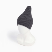 Шапка женская демисезонная, цвет т-серый, размер 56-58 Шапка женская демисезонная, цвет т-серый, размер 56-58