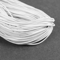 Резинка шляпная, 1,5 мм, 50 ± 1 м, цвет белый Резинка шляпная, 1,5 мм, 50 ± 1 м, цвет белый