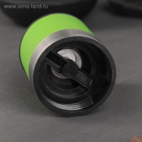 Мельница для специй «Этажи», 21×5 см, керамический механизм, цвет МИКС Мельница для специй «Этажи», 21×5 см, керамический механизм, цвет МИКС