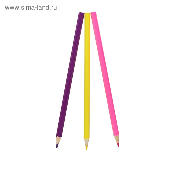 Карандаши цветные 18 цветов "Гарри Поттер", заточенные, картонная коробка, европодвес