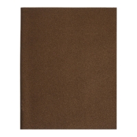 Тетрадь 96 листов в клетку Calligrata VIGO бумвинил VA0605 (Soft-touch), коричневый, блок офсет