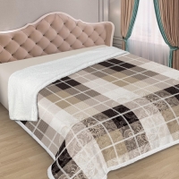 Плед «Милан» 220х240 см, искусственный мех, 400 г/м 100% полиэстер Плед «Милан» 220х240 см, искусственный мех, 400 г/м 100% полиэстер