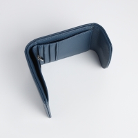 Кошелёк женский на магните, цвет синий