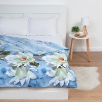 Пододеяльник Этель "Кувшинки" 145*210 см, 100% хлопок, бязь, 125 г/м&sup2;