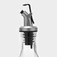 Бутылка стеклянная для соусов и масла Доляна &laquo;Классик&raquo;, 500 мл, 5,5&times;30 см, с капельным дозатором