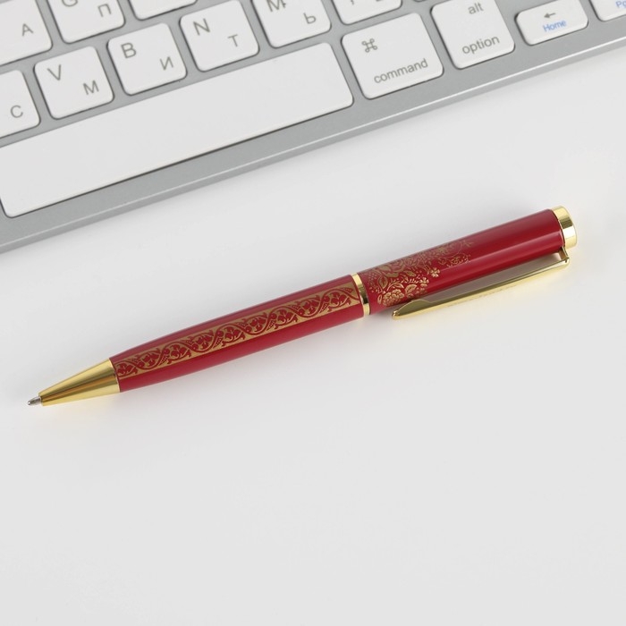 Ручка подарочная в чехле &laquo;С Праздником весны!&raquo;, металл