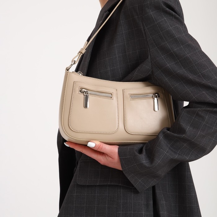 Сумка женская TEXTURA, маленький размер, цвет бежевый Сумка женская TEXTURA, маленький размер, цвет бежевый