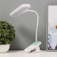 Настольная лампа "Лайти" LED 4Вт USB АКБ бело-зеленый 12,5х19х32,5 см Настольная лампа "Лайти" LED 4Вт USB АКБ бело-зеленый 12,5х19х32,5 см