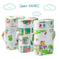 Термосумка - контейнер для 2-х классических бутылочек (пенопласт), цвет МИКС Термосумка - контейнер для 2-х классических бутылочек (пенопласт), цвет МИКС