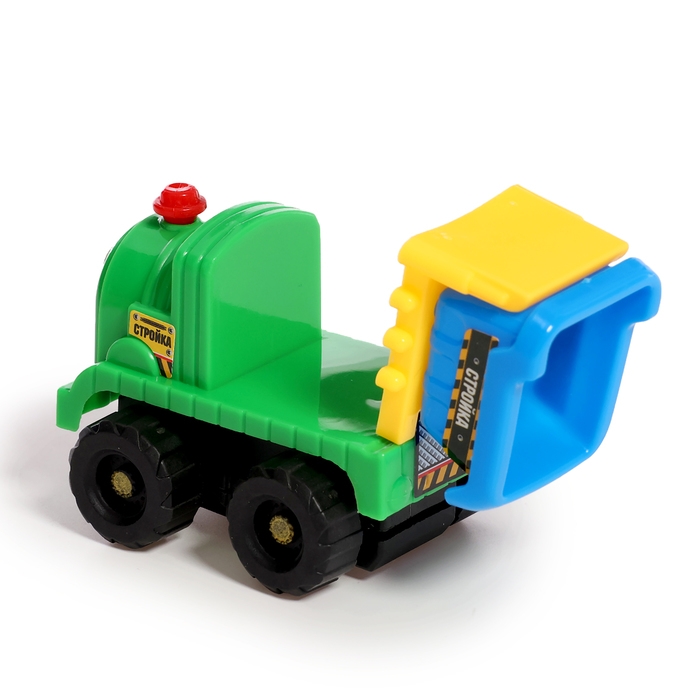 Набор машин «Весёлая стройка», инерционные, в наборе 4 шт., цвет МИКС Набор машин «Весёлая стройка», инерционные, в наборе 4 шт., цвет МИКС