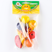 Бусы &laquo;Фрукты-ягоды&raquo; цветные