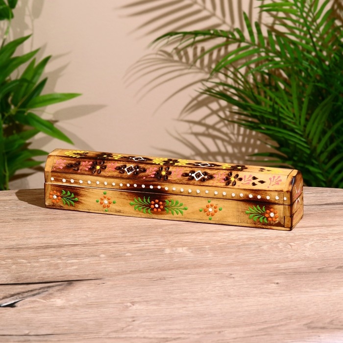 Коробочка для благовония, дерево, 25 см Коробочка для благовония, дерево, 25 см