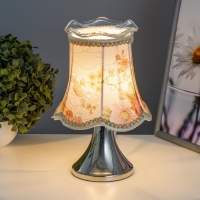 Аромасветильник сенсорный "Букет" G4 35Вт серебро 16,5х16,5х25 см RISALUX Аромасветильник сенсорный "Букет" G4 35Вт серебро 16,5х16,5х25 см RISALUX