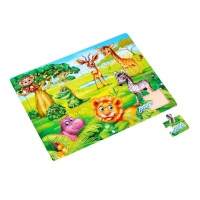 Пазл большой «Африка», 30 элементов Пазл большой «Африка», 30 элементов