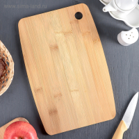 Доска разделочная Доляна &laquo;Бамбуковый лес&raquo;, бамбук, 30&times;20 см