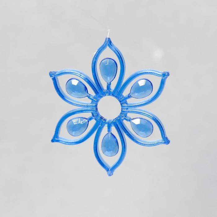 Музыка ветра пластик "Цветок" 4 трубочки + 11 фигурок