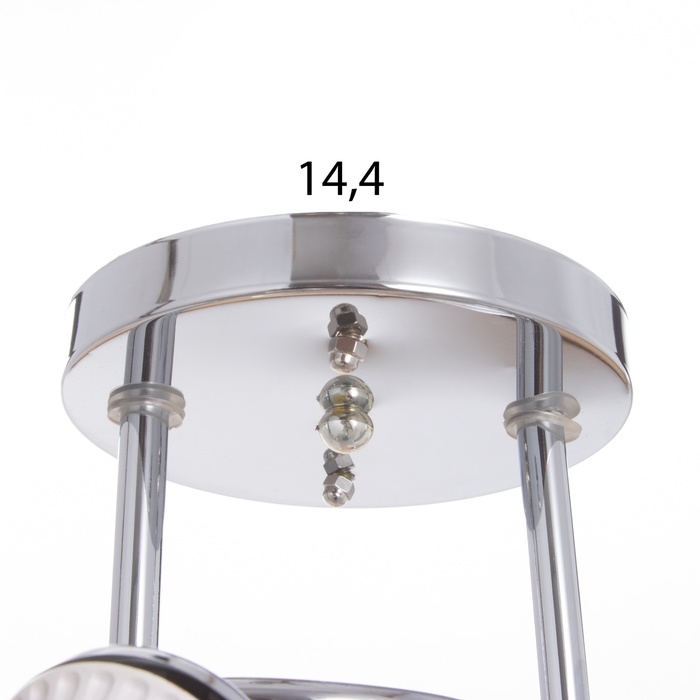 Люстра "Бет" БП 2х40Вт Е27 Хром МОДЕЛЬ: 2612365