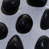 Набор для творчества "Обсидиан", галтовка, фракция 2-4 см, 100 г Набор для творчества "Обсидиан", галтовка, фракция 2-4 см, 100 г