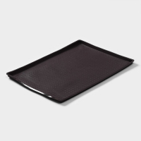 Коврик перфорированный прямоугольный Доляна, силикон, 40×31×1 см, цвет коричневый Коврик перфорированный прямоугольный Доляна, силикон, 40×31×1 см, цвет коричневый