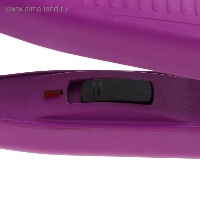 Щипцы-гофре Galaxy GL 4500, 30 Вт, до 200&deg;С, керамика, пластины 86 х 13 мм, фиолетовые