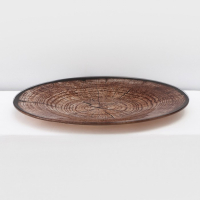 Набор столовый Доляна &laquo;Спил дерева&raquo;, 7 предметов: 30 см - 1 шт, 21,5 см - 6 шт, в подарочной упаковке