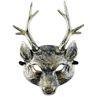 Карнавальная маска «Олень», цвет золотой Карнавальная маска «Олень», цвет золотой