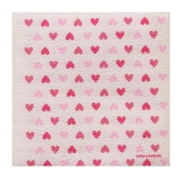 Салфетки бумажные однослойные "Сердца"розовые 24х24 см, набор 20 шт. Салфетки бумажные однослойные "Сердца"розовые 24х24 см, набор 20 шт.