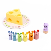 Детская развивающая рыбалка &laquo;Сыр&raquo; 21х21х7 см