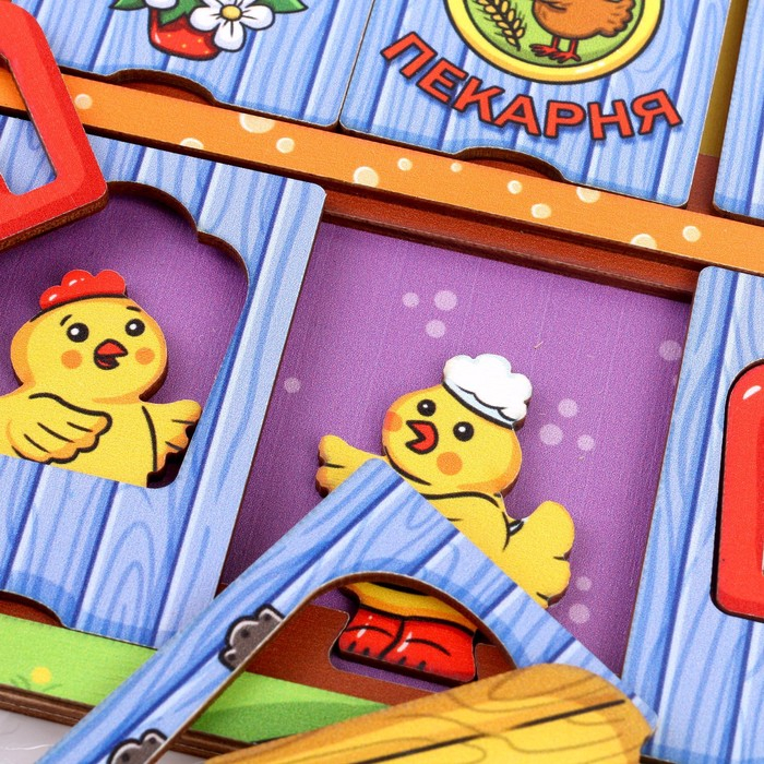 Сюжетный пазл «Пекарня» Сюжетный пазл «Пекарня»