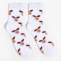 Новогодний подарочный набор KAFTAN Happy Year, носки р-р 36-39 (23-25 см), маска Новогодний подарочный набор KAFTAN Happy Year, носки р-р 36-39 (23-25 см), маска