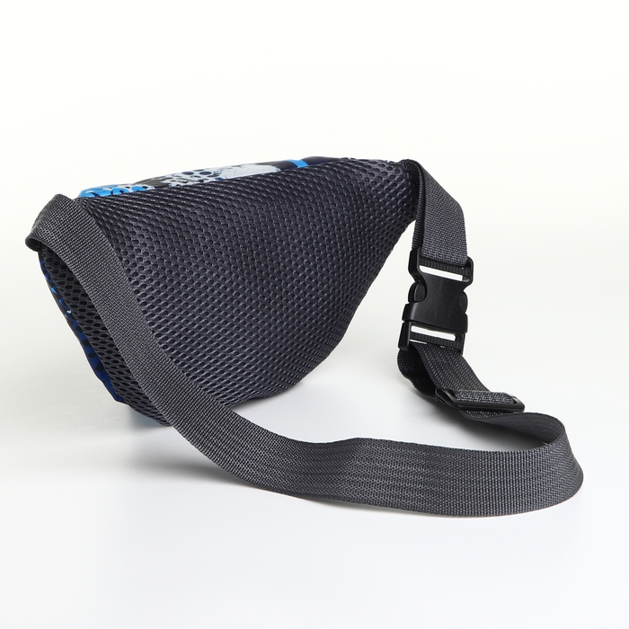 Сумка поясная детская на молнии, цвет синий Сумка поясная детская на молнии, цвет синий