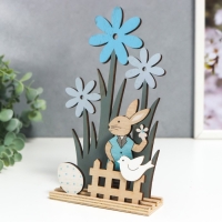 Сувенир дерево "Зайчик с яичками в саду" 22,5х4х12 см Сувенир дерево "Зайчик с яичками в саду" 22,5х4х12 см