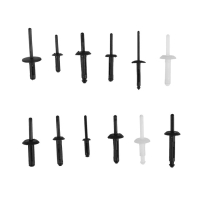 Клипсы и пистоны крепежные, 12 видов, набор 235 шт Клипсы и пистоны крепежные, 12 видов, набор 235 шт