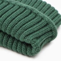 Комплект детский (шапка, снуд), цвет зеленый, размер 52-54 Комплект детский (шапка, снуд), цвет зеленый, размер 52-54