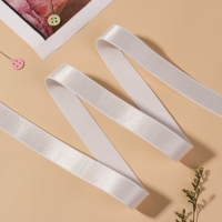 Резинка для бретелей, блестящая, 20 мм, 10 ± 0,5 м, цвет белый Резинка для бретелей, блестящая, 20 мм, 10 ± 0,5 м, цвет белый