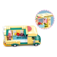 Конструктор Розовая мечта &laquo;Дом на колесах&raquo;, 314 деталей