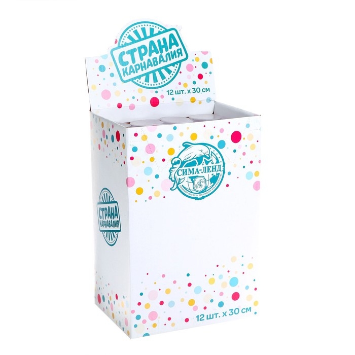 Хлопушка пневматическая &laquo;С днём рождения&raquo; розовая, неон 30см