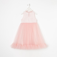 Платье нарядное детское, цвет розовый, рост 110 см Платье нарядное детское, цвет розовый, рост 110 см