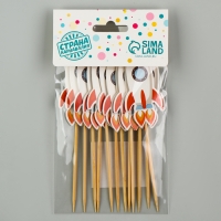 Шпажки &laquo;Ракета&raquo;, набор - 12 шт.