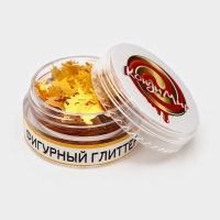 Глиттер пищевой фигурный олени золотые Глиттер пищевой фигурный олени золотые