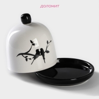 Лимонница Доляна «Весенний вечер», 9×9 см, цвет белый Лимонница Доляна «Весенний вечер», 9×9 см, цвет белый