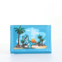 Кошелёк детский на липучке &laquo;Выбражулька&raquo;, цвет голубой