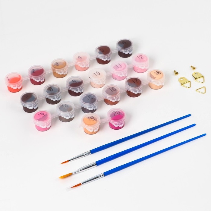 Картина по номерам в тубусе &laquo;Волшебный Париж&raquo;, 30 х 40 см